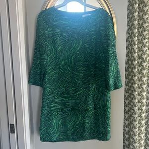 Tibi Silk Shift Dress